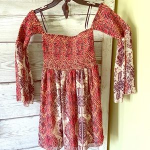 Off the shoulder fall dress